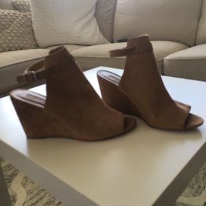 Suede Wedges